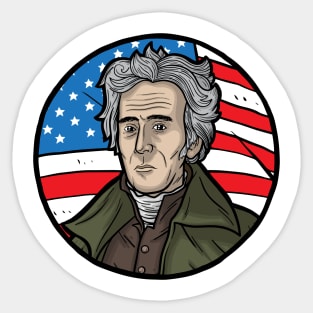 Andrew Jackson Sticker